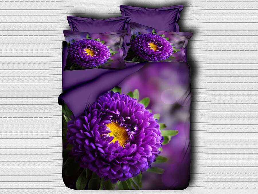 Best Class - طقم تلبيسه لحاف مزدوج طباعه رقميه ثلاثيه الابعاد Best Class Purple Best Class - طقم تلبيسه لحاف مزدوج طباعه رقميه ثلاثيه الابعاد Best Class Purple