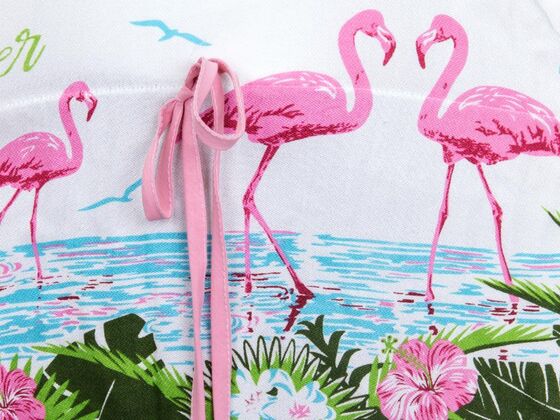 Bodrum Flamingo Summer Beach Dress