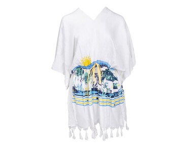 Bodrum Ocean Beach Dress - Thumbnail