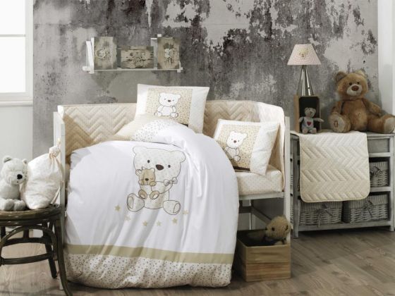 Bonita Baby Duvet Cover Set Gold