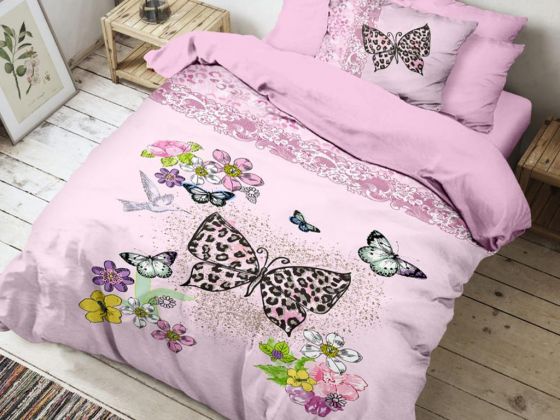 Butterfly Single Duvet Cover Set