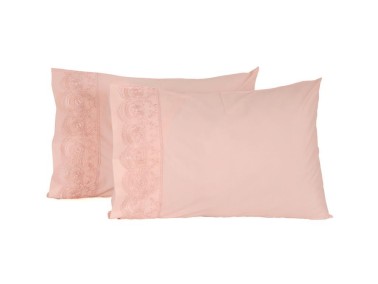  Dowry World 2-pack Lace Pillowcase
- Thumbnail