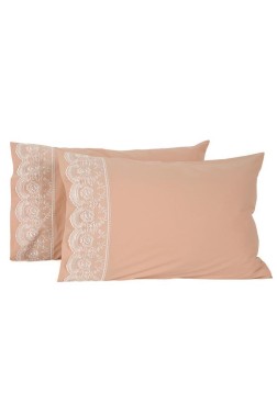  Dowry World 2-pack Lace Pillowcase
- Thumbnail