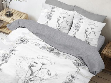 Dowry World 3D Digital Print Double Duvet Cover Set İlityya - Thumbnail