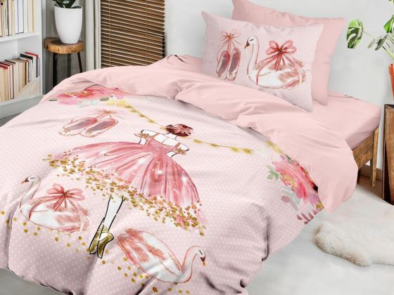 Dowry World 3D Digital Printing Single Duvet Cover Set Princess