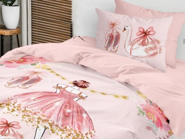 Dowry World 3D Digital Printing Single Duvet Cover Set Princess - Thumbnail