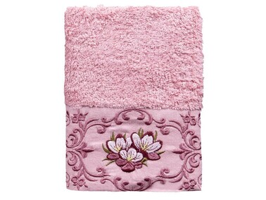 Dowry World 6 Pieces Clear Hand and Face Towel Set - Thumbnail