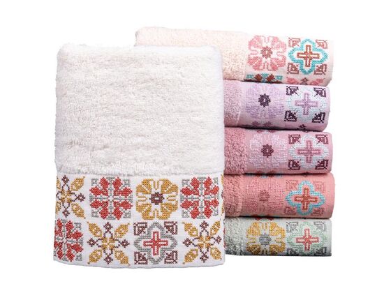 Dowry World 6 Heron Hand and Face Towel Set