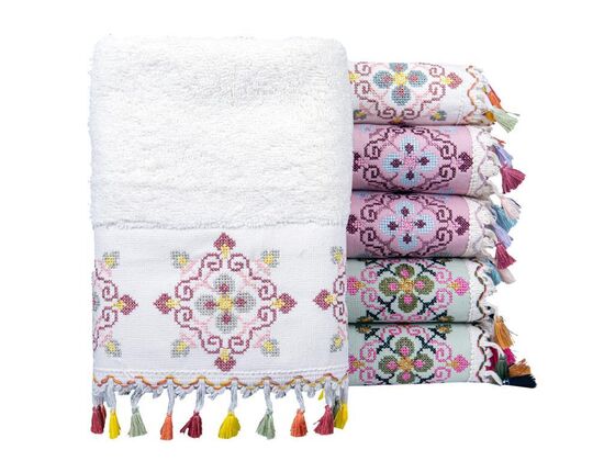 Dowry World 6 Umay Hand Face Towel Set