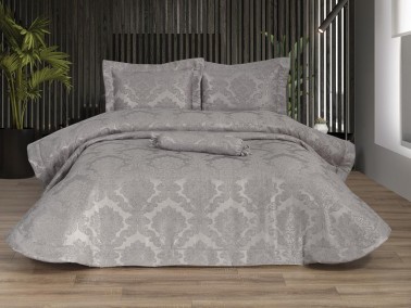 Çeyiz Diyarı - Dowry World Aceyla Double Bedspread Gray Çeyiz Diyarı - Dowry World Aceyla Double Bedspread Gray
