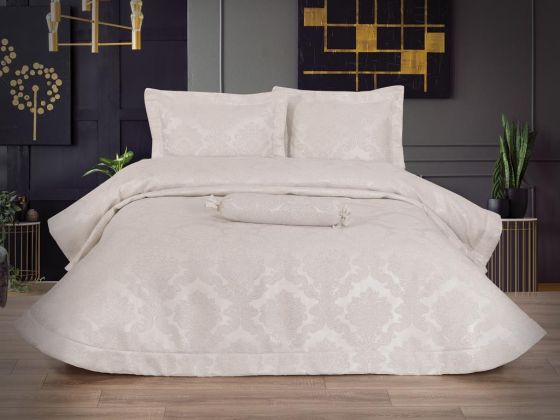 Dowry World Aceyla Double Bedspread Cream