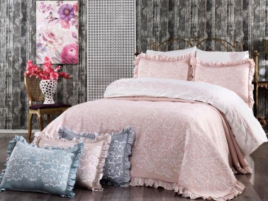 Dowry World - طقم مفارش عرائسي لوكس - 4 ألوان Dowry World Aysıla Dowry World - طقم مفارش عرائسي لوكس - 4 ألوان Dowry World Aysıla