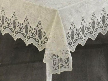 Dowry Land Bellisimo Single Table Cloth 160x220 Cm Beige - Thumbnail