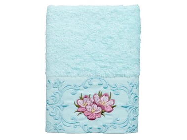 Dowry World Berrak 3 Pcs Hand Face Towel Set Nile Green - Thumbnail