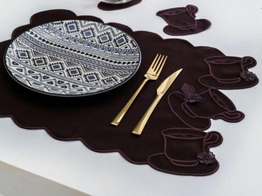 Çeyiz Diyarı - Dowry World Cafe Dream Placemat 4 Pcs. Çeyiz Diyarı - Dowry World Cafe Dream Placemat 4 Pcs.