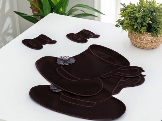 Dowry World Cafe Dream Placemat Set 4 Pcs.