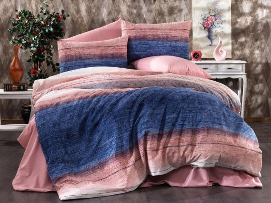 Dowry World Dante Double Duvet Cover Set Powder