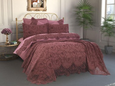 Dowry World - Dowry World Deren 10 Piece Dowry Set Claret Red