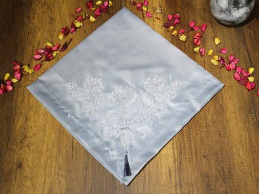 Çeyiz Diyarı - Dowry Land Elegant Satin Bundle Silver Çeyiz Diyarı - Dowry Land Elegant Satin Bundle Silver