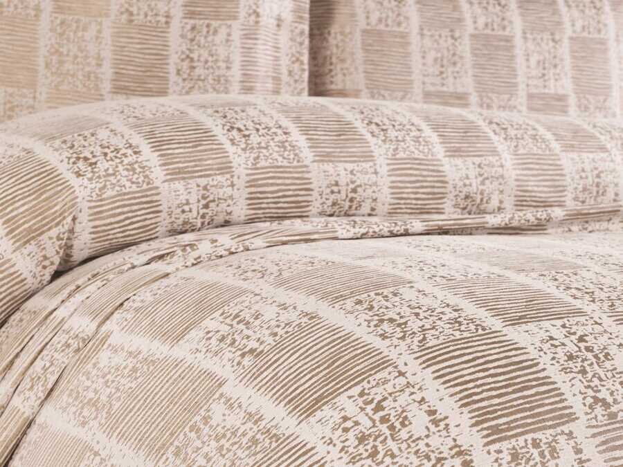 Dowry World Elenora Bedspread Cappucino - Thumbnail