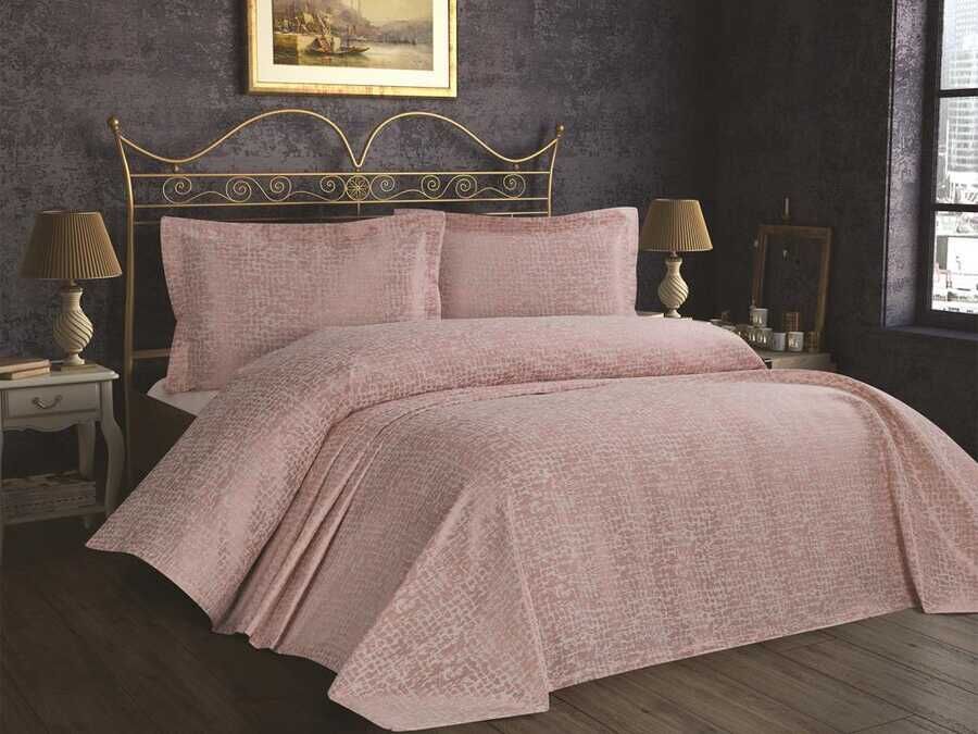 Dowry World Elenora Bedspread Powder