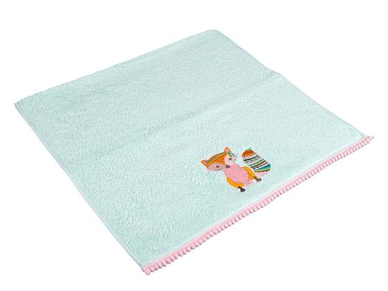 Dowry World Fox Lux Baby Towel Green