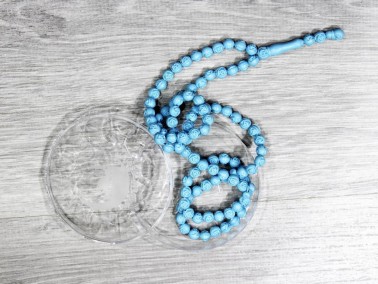 Dowry World Fragrant Rosary - Light Blue - Thumbnail