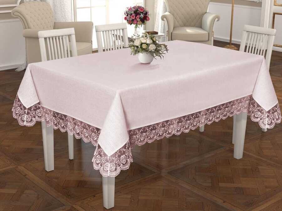 Dowry World - Dowry World Kure Table Cloth Powder Dowry World - Dowry World Kure Table Cloth Powder