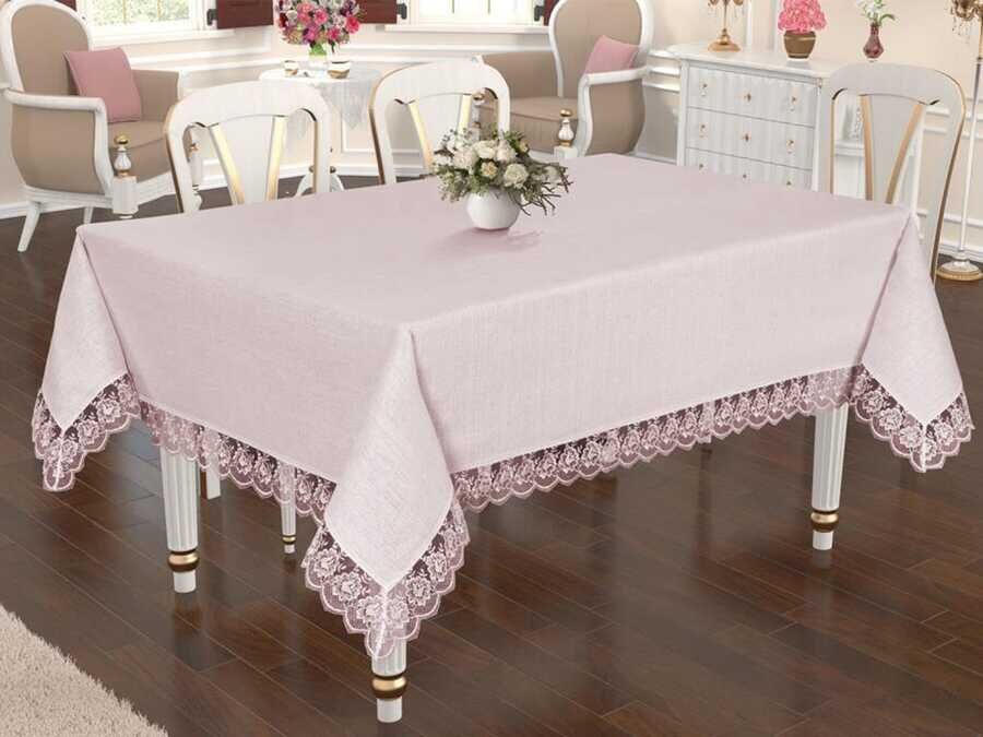 Dowry World Lalezar Table Cloth Powder