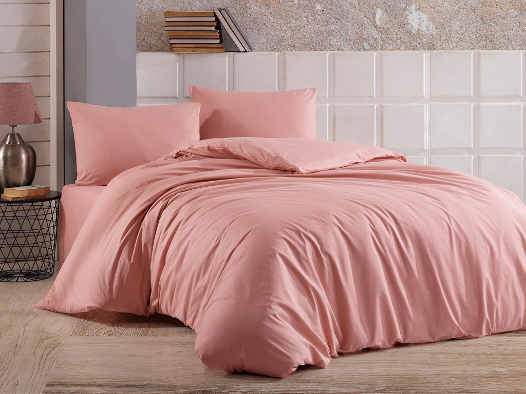 Çeyiz Diyarı - Dowry World Almond Single Duvet Cover Set Powder Çeyiz Diyarı - Dowry World Almond Single Duvet Cover Set Powder