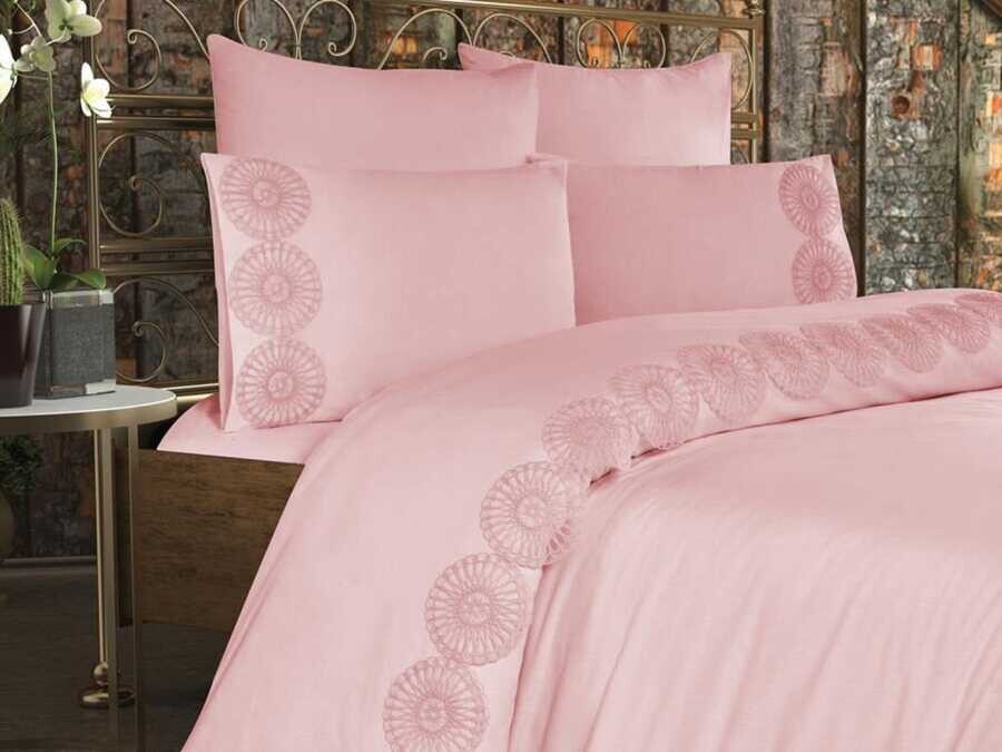 Dowry Land Mill Duvet Cover Set Powder - Thumbnail