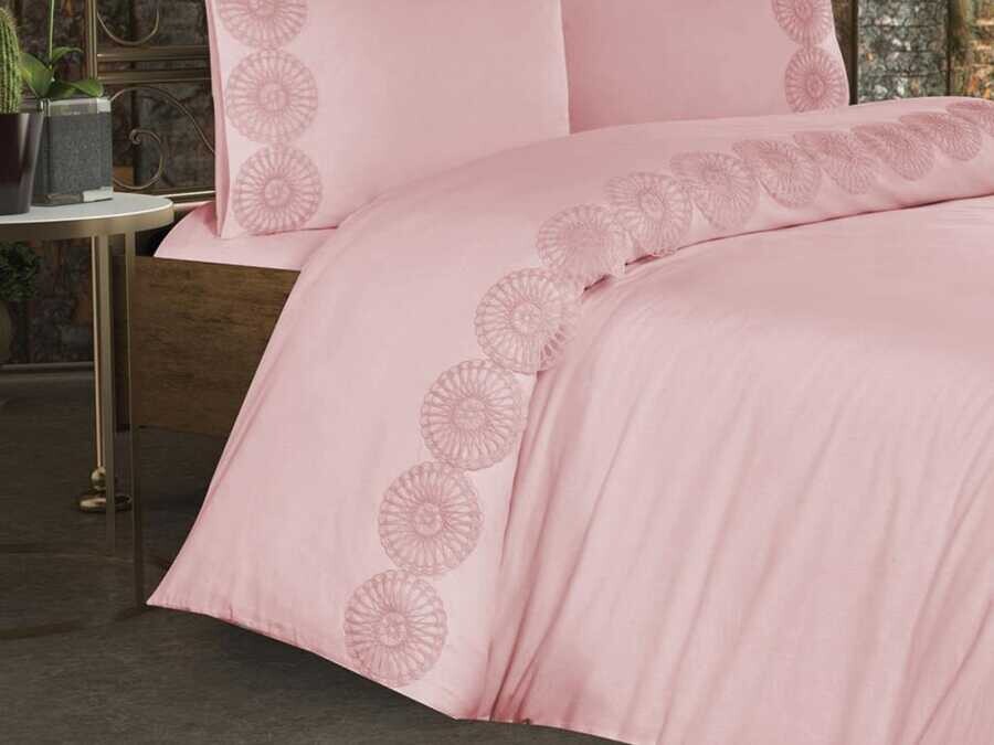 Dowry Land Mill Duvet Cover Set Powder - Thumbnail