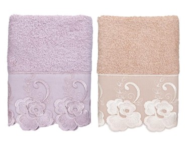 Dowry World Oya Hand Face Towel - Thumbnail