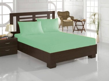 Çeyiz Diyarı - Dowry World Combed Cotton Double Elastic Bed Sheet Mint Çeyiz Diyarı - Dowry World Combed Cotton Double Elastic Bed Sheet Mint