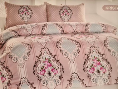 Çeyiz Diyarı - Dowry World Polly Crystal Single Duvet Cover Set Çeyiz Diyarı - Dowry World Polly Crystal Single Duvet Cover Set