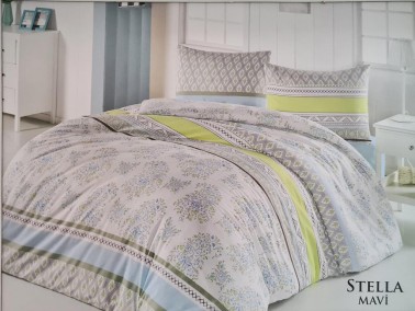 Çeyiz Diyarı - Dowry World Polly Stella Double Duvet Cover Set Blue