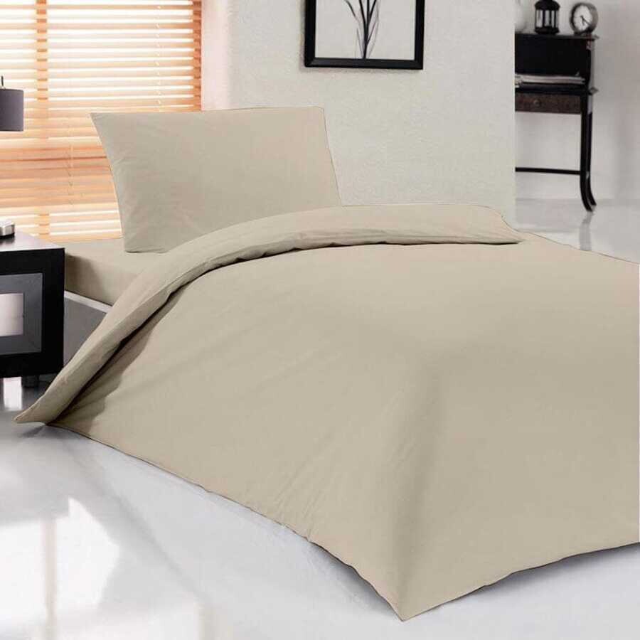  Dowry World Pure Single Duvet Cover Set Cream - Thumbnail