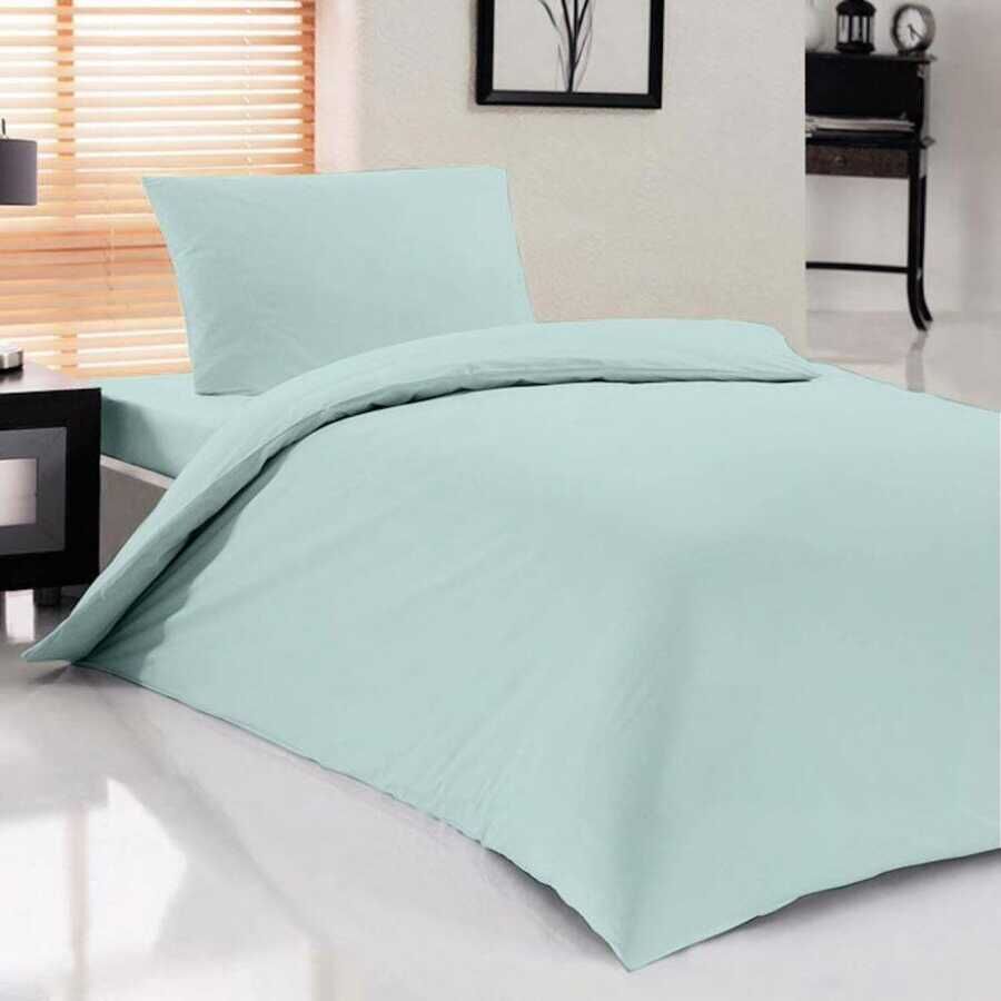  Dowry World Pure Single Duvet Cover Set Spring Green