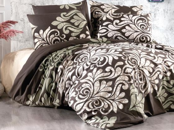 Dowry World Reny Double Duvet Cover Set Beige