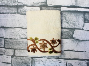 Dowry World Cluster Embroidered Dowry Towel - Cream
- Thumbnail