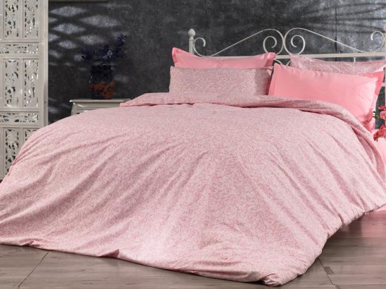 Dowry World Sarmaşık Double Duvet Cover Set Powder