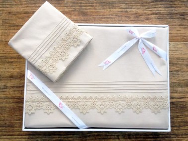 Çeyiz Diyarı - Dowry World Serimo French Guipure Duvet Cover Set