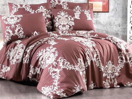 Dowry World Sevgi Double Duvet Cover Set - Beige