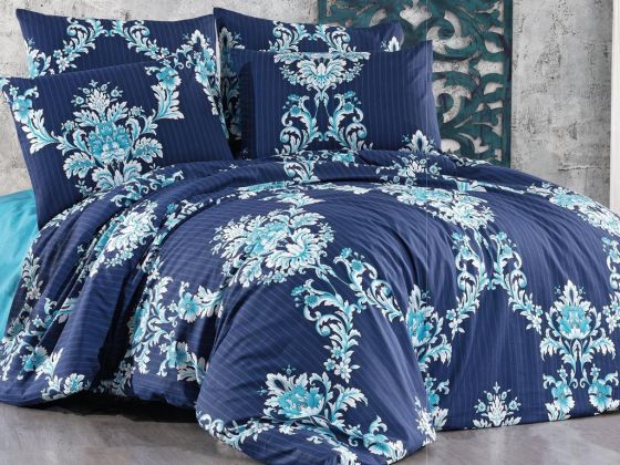 Dowry World Sevgi Double Duvet Cover Set Turquoise