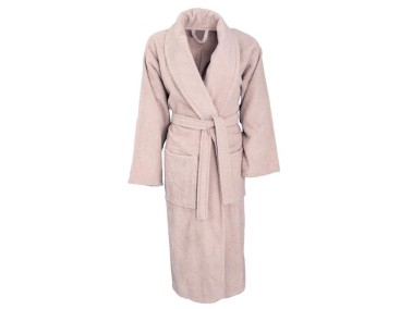Çeyiz Diyarı - Dowry World Soft Cotton Single Bathrobe Beige Çeyiz Diyarı - Dowry World Soft Cotton Single Bathrobe Beige