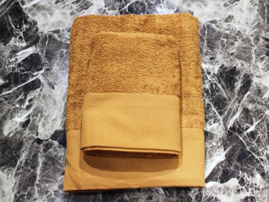 Dowry World Soft Pastel Cotton 2 Pcs Bath Towel Set - Thumbnail