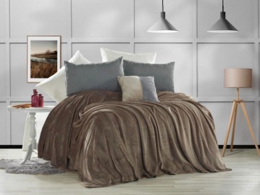 Hobby - Dowry World Softy Double Ultrasoft Single Blanket Brown Hobby - Dowry World Softy Double Ultrasoft Single Blanket Brown
