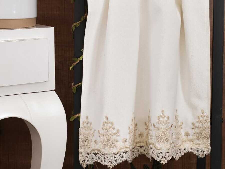 Dowry World - Dowry World Sofia Dowry Towel Cream