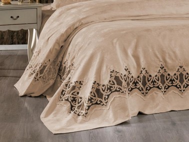 Dowry Land Stella Double Pique Set Beige - Thumbnail