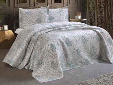 Çeyiz Diyarı - Dowry World Single Elenora Bedspread Green Çeyiz Diyarı - Dowry World Single Elenora Bedspread Green